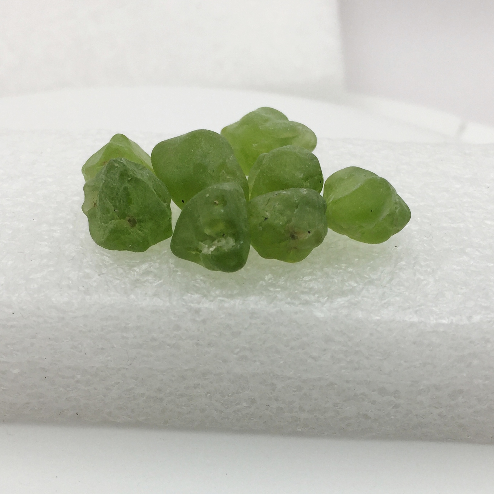 Fine Color and Clean Arizona Peridot Facet Rough 38.16 Carats  Litnon.com