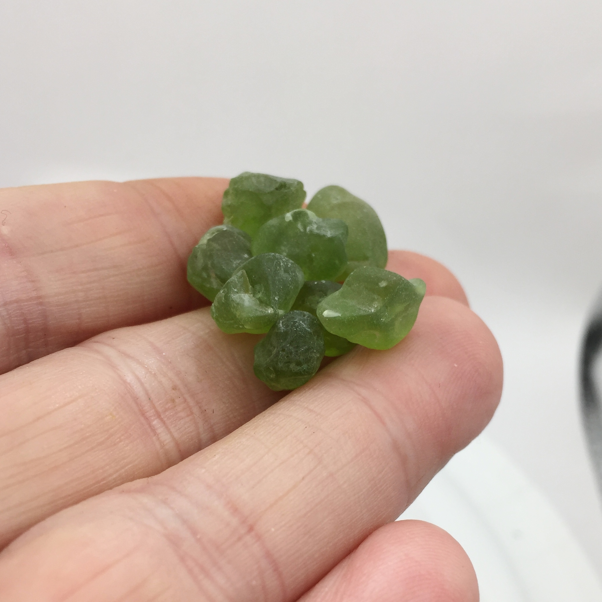 Fine Color and Clean Arizona Peridot Facet Rough 38.16 Carats  Litnon.com