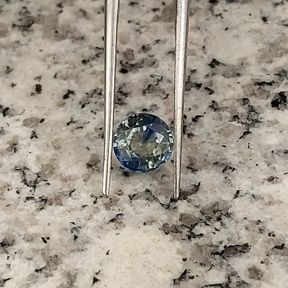 Natural Blue Streak Ceylon Sapphire 1.63 Carats Litnon.com