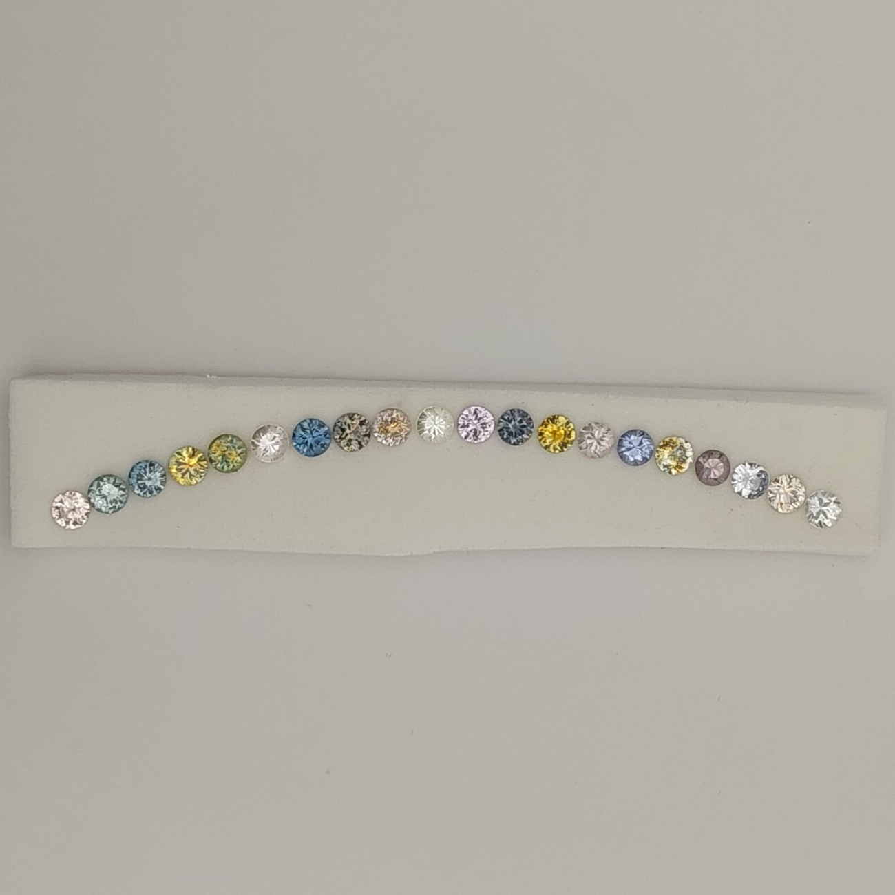 Bright and Pretty Multi-Color Montana Sapphire Suite 6.45 Carats Litnon.com