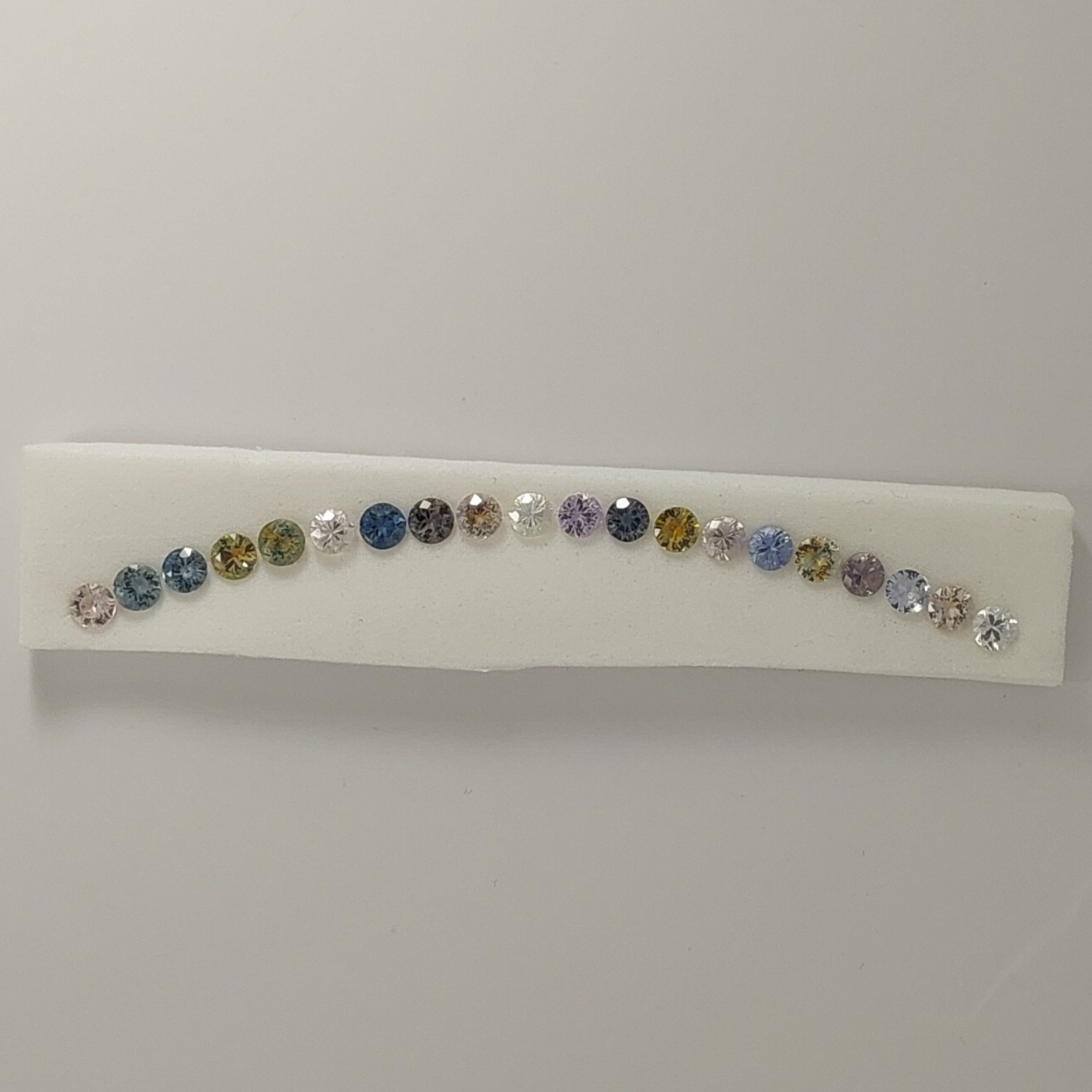 Bright and Pretty Multi-Color Montana Sapphire Suite 6.45 Carats Litnon.com