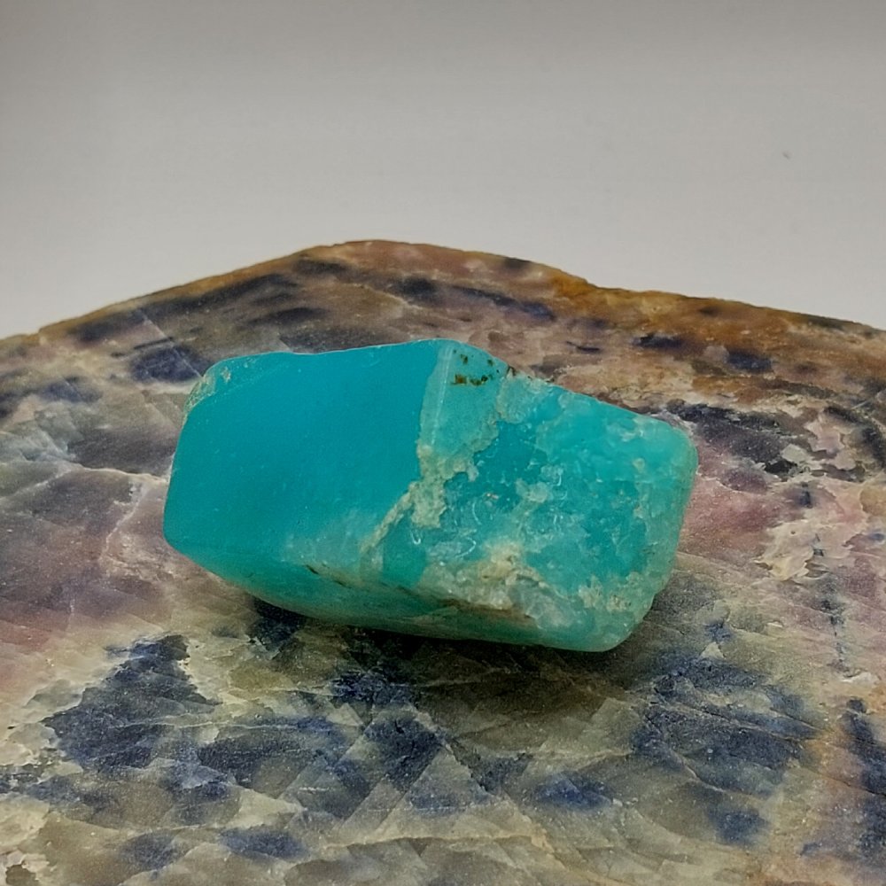 Top Grade Old Stock Gel Gem Silica Chrysocolla 190 Carats Litnon.com
