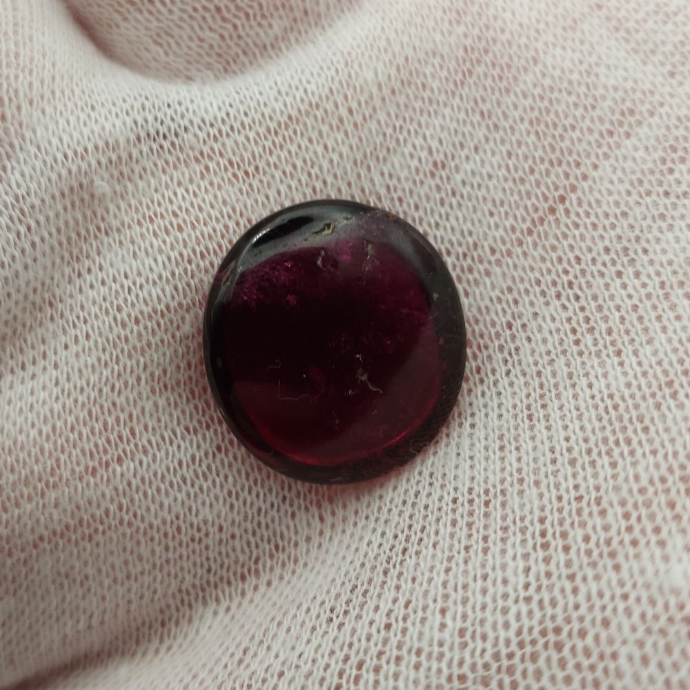 Old Stock Natural Brazil Rubellite Tourmaline Cab 21.02 Carats Litnon.com