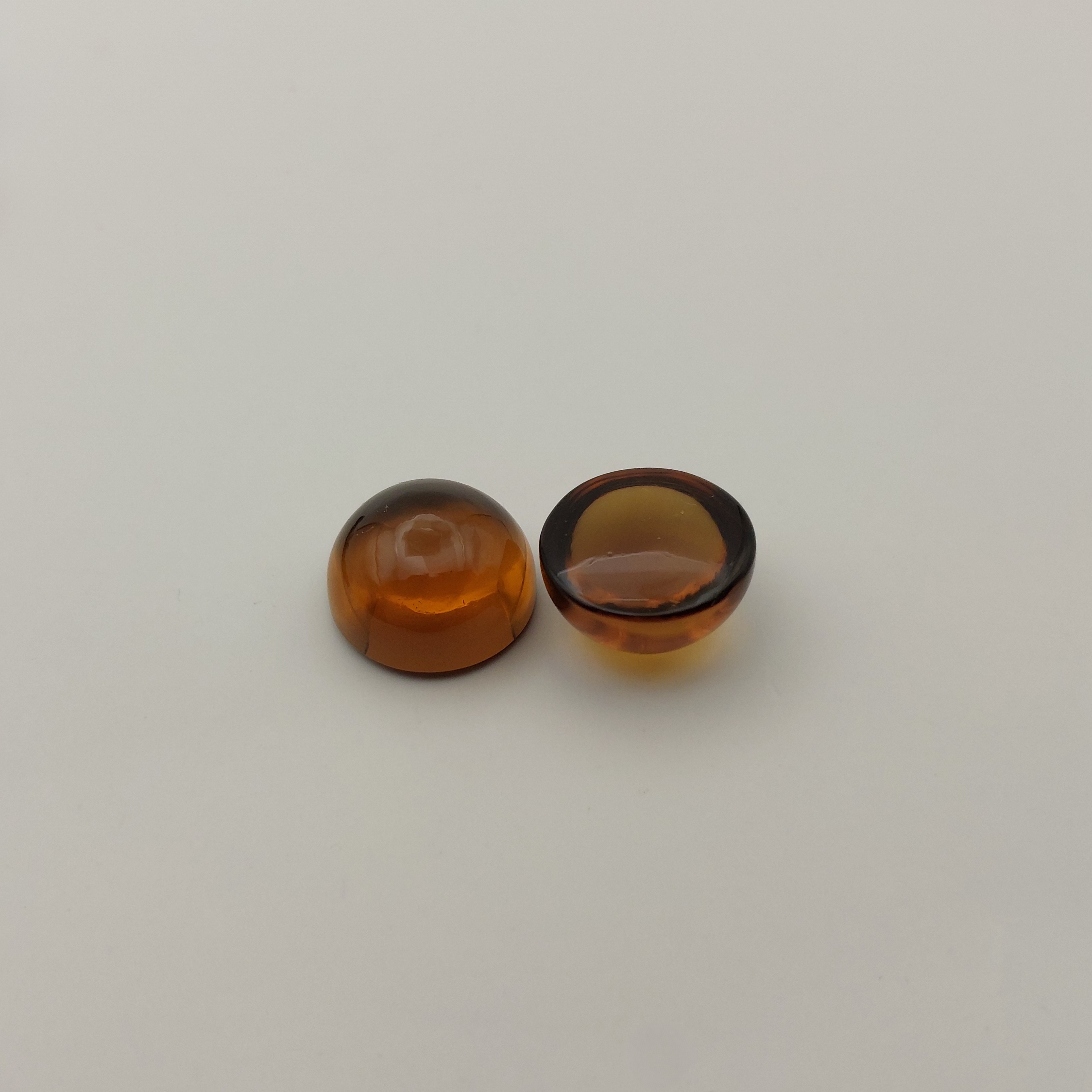Pretty Color Honey Quartz Cabochon Rounds 14.60 Carats Litnon.com