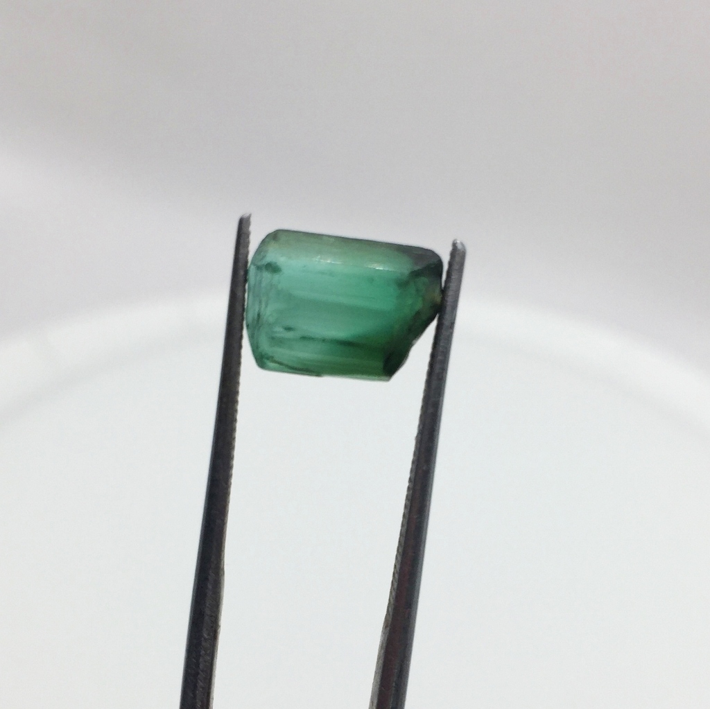Blue Green Tourmaline Facet Rough Nigeria 4.64 Carats  Litnon.com