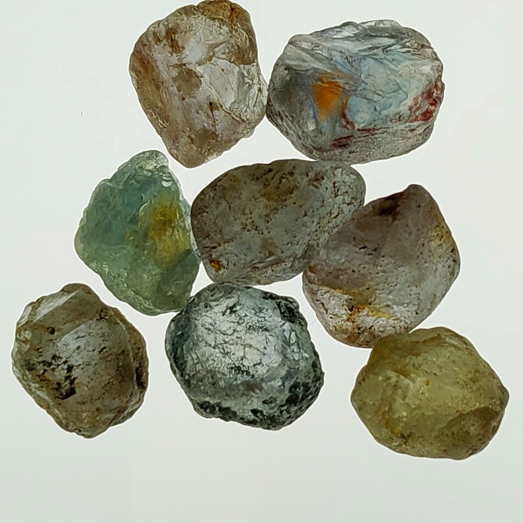 Hand Select Unheated Natural Montana Sapphire Facet Rough 44.22 Carats Litnon.com