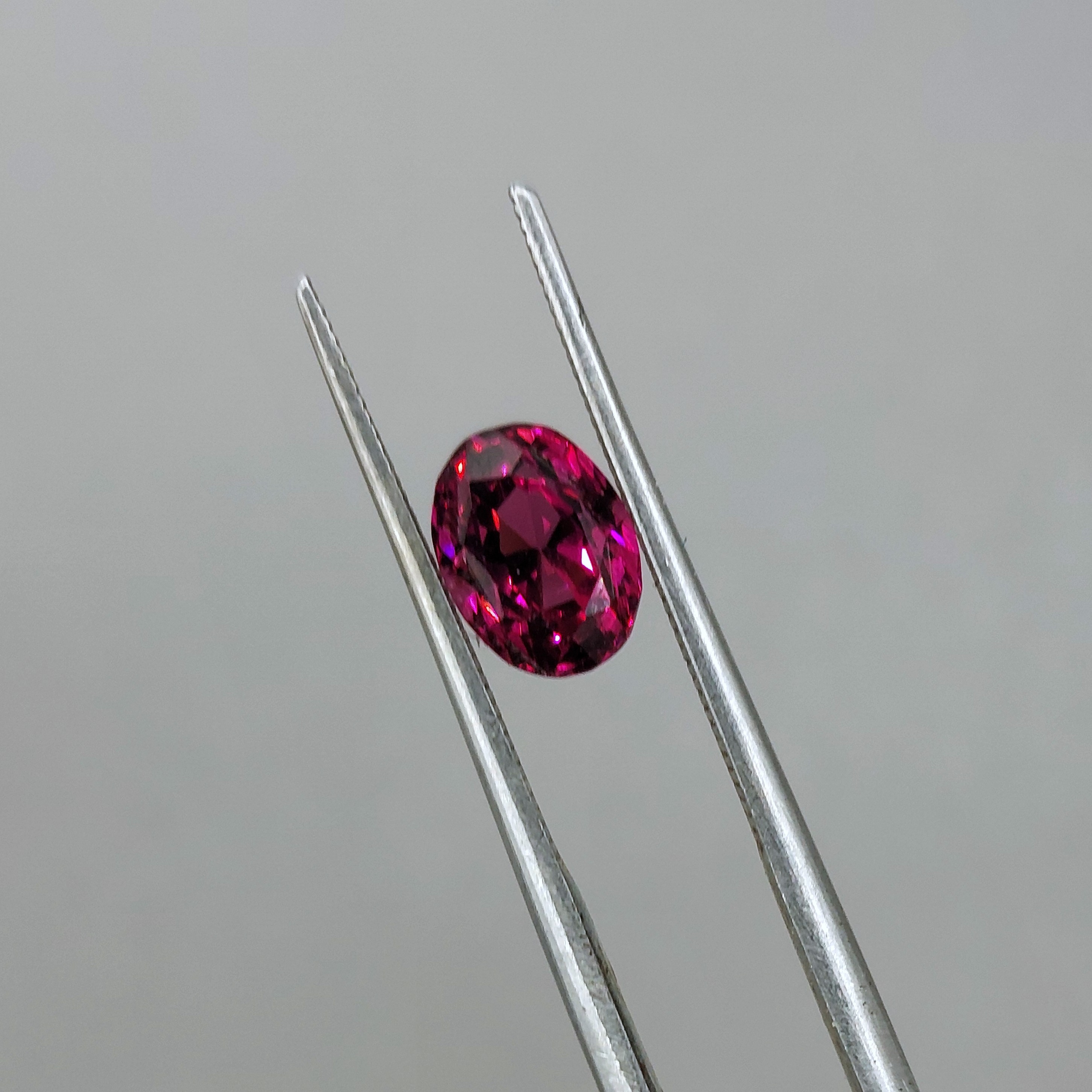 Bright and Clean Old Stock Pink Tourmaline Brazil 1.80 carats Litnon.com
