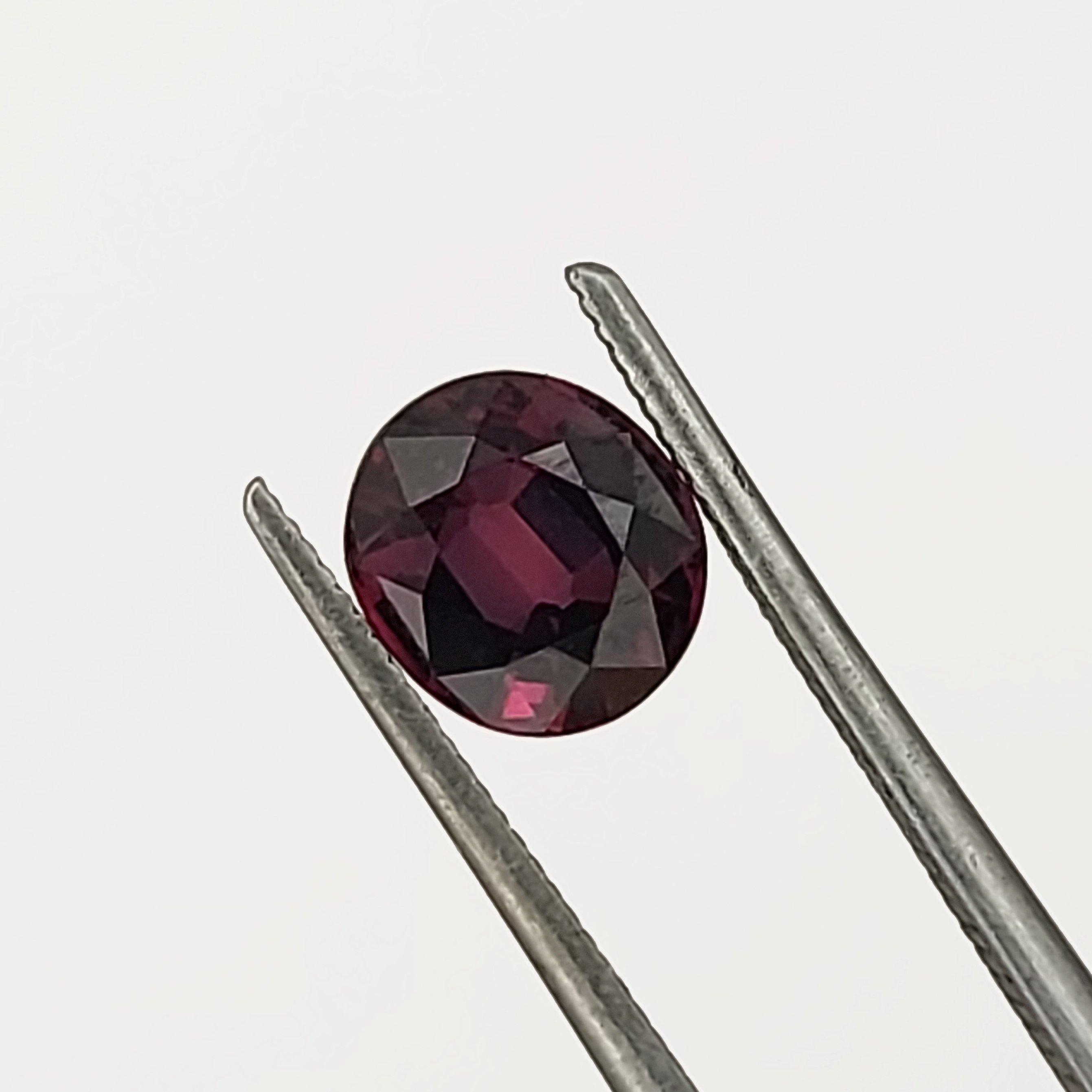 Rare 1.35 Carat Dark Maroon To Red Color Change Sapphire Litnon.com