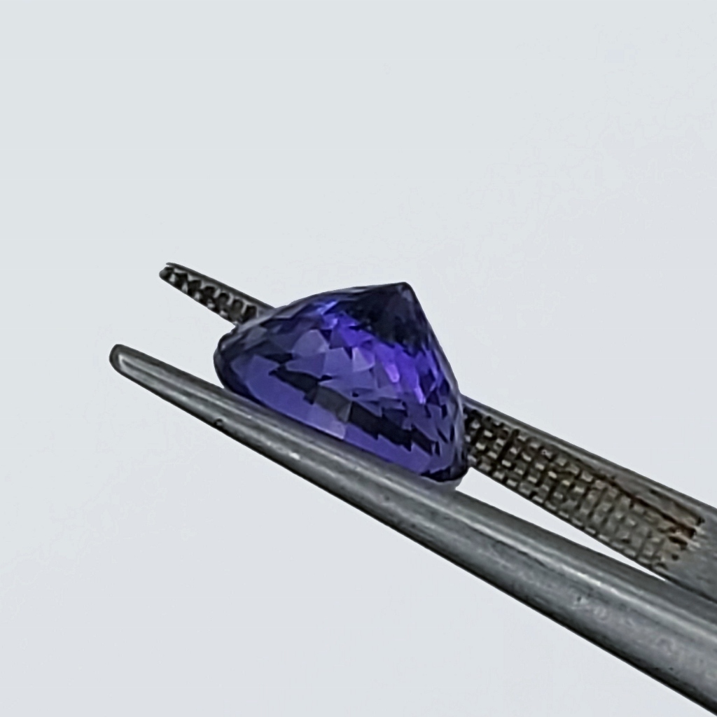 Bright and Pretty Natural Tanzanite 3.14 Carats Litnon.com