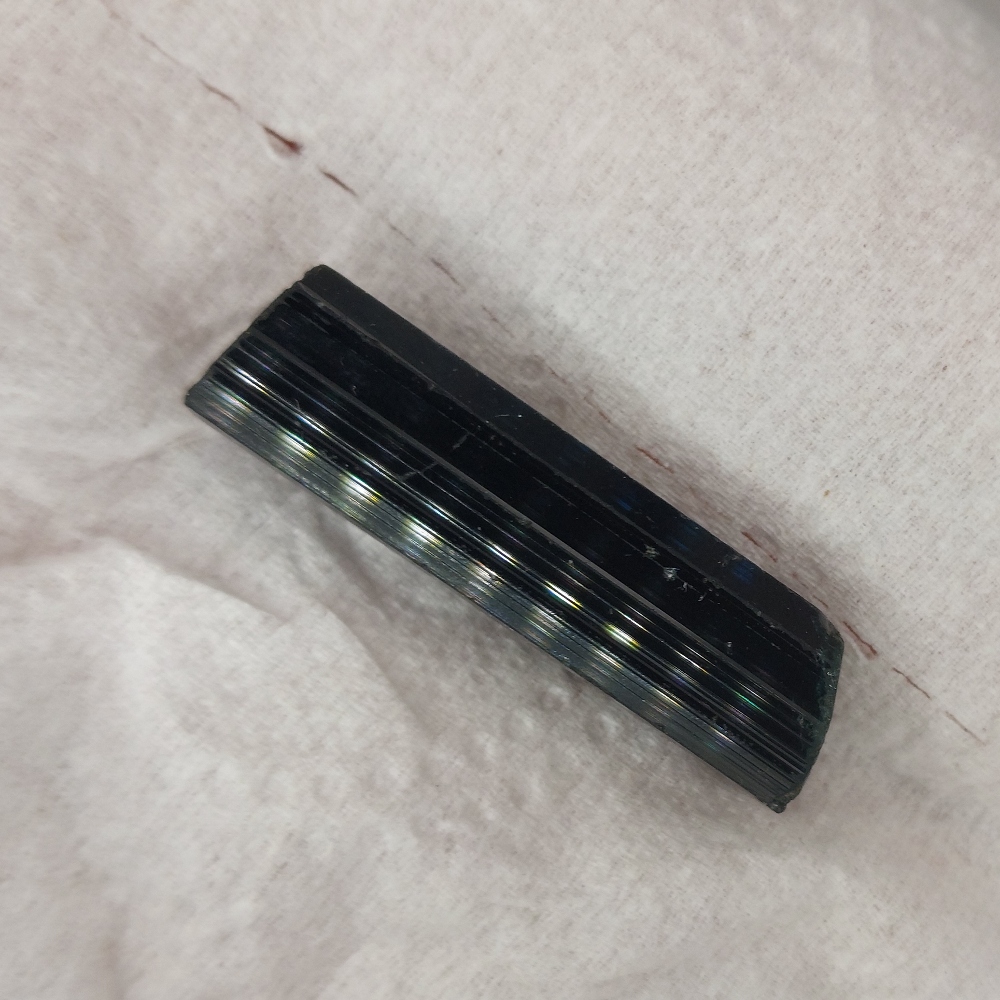 Dark Blue Indicolite Tourmaline Rough Nigeria 45.07 Carats Litnon.com