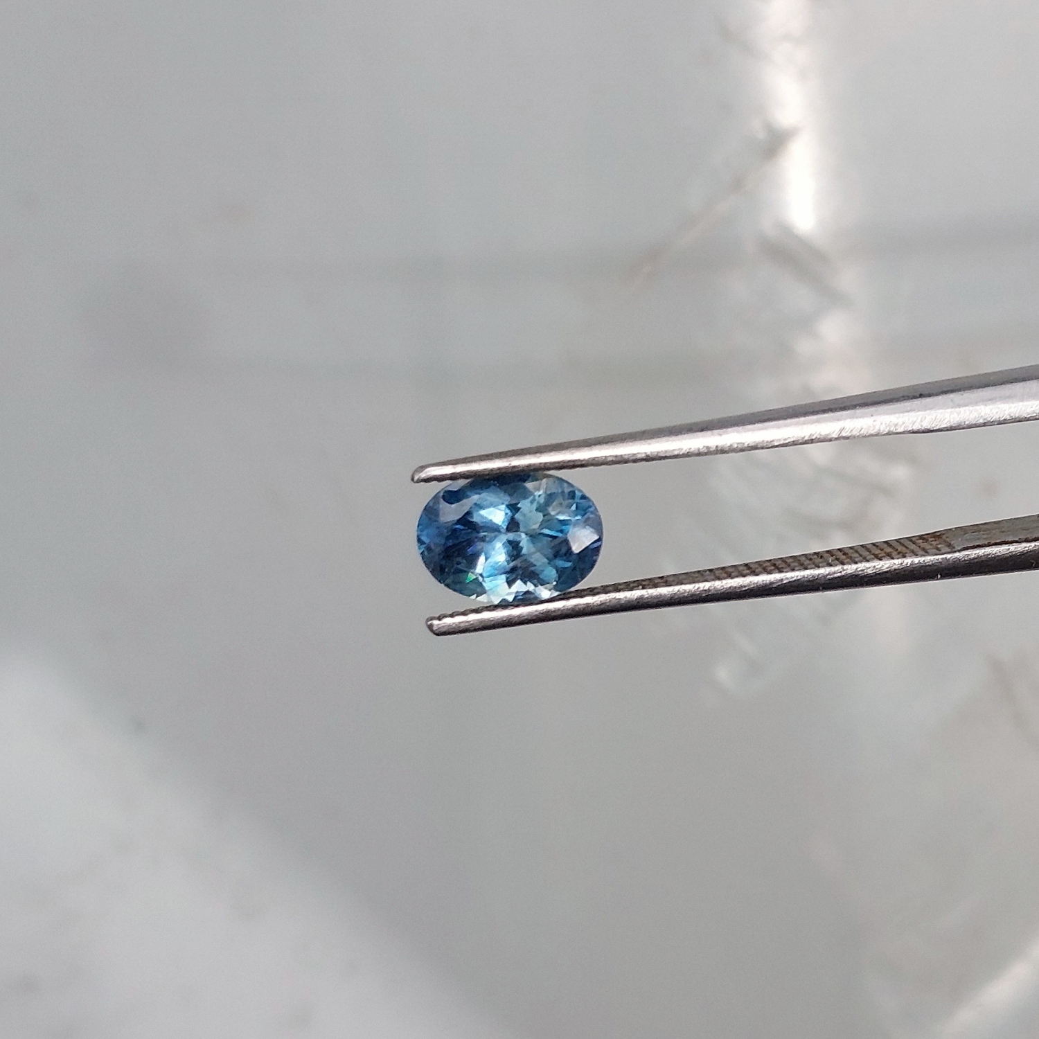 Steely Blue Natural Montana Sapphire  1.03 Carats Litnon.com