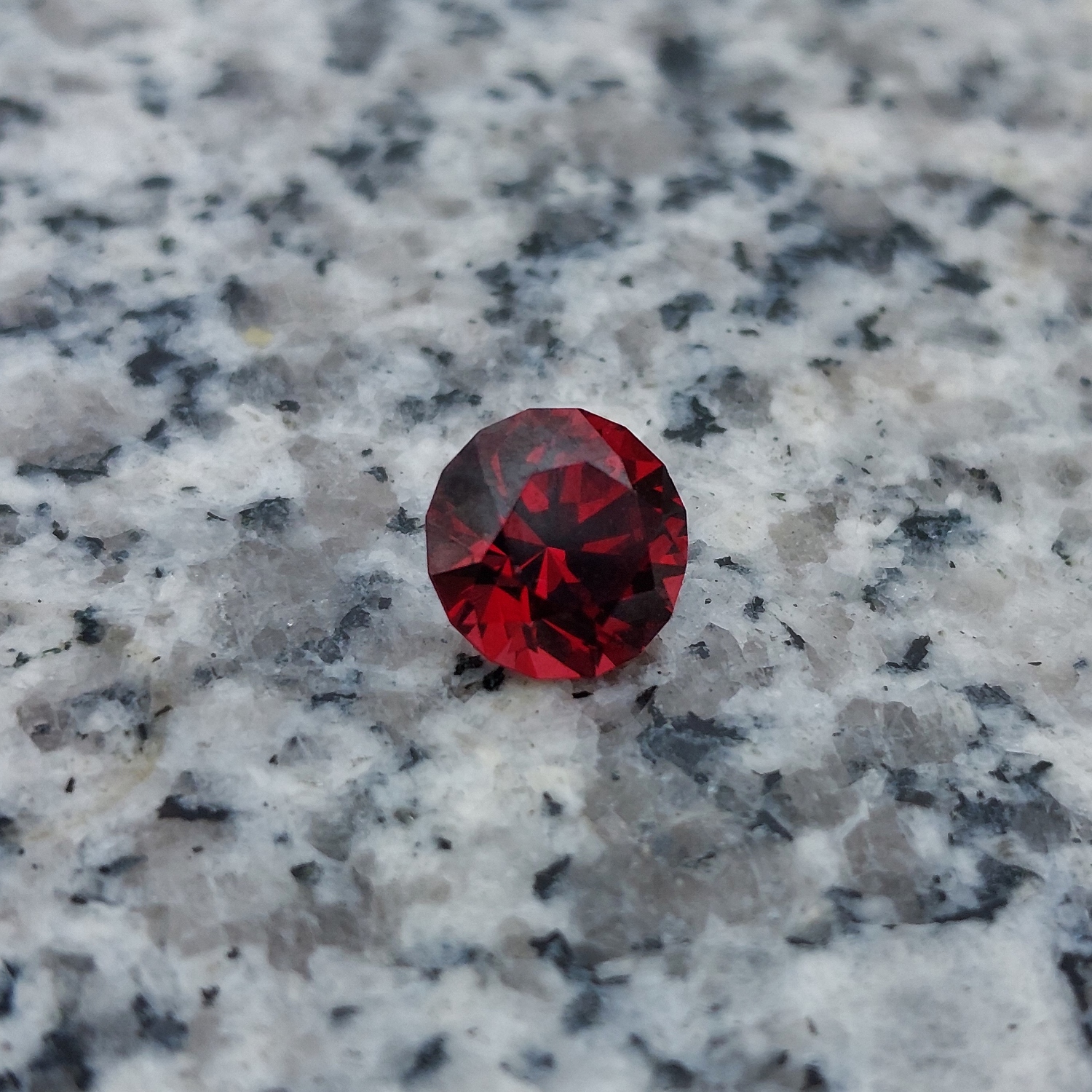 Super Rare Natural Red Zircon Tanzania 2.55 Carats Litnon.com