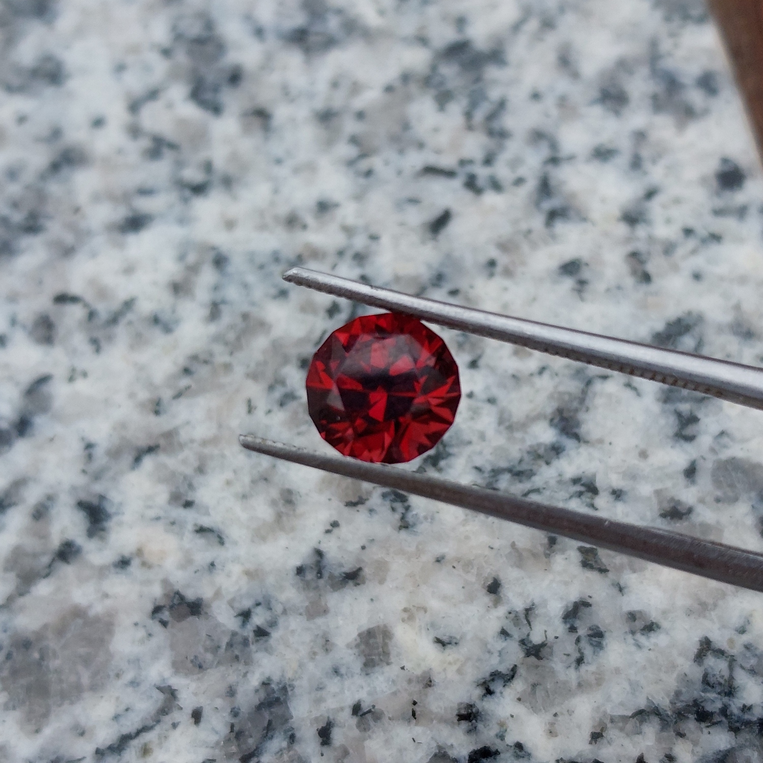 Super Rare Natural Red Zircon Tanzania 2.55 Carats Litnon.com