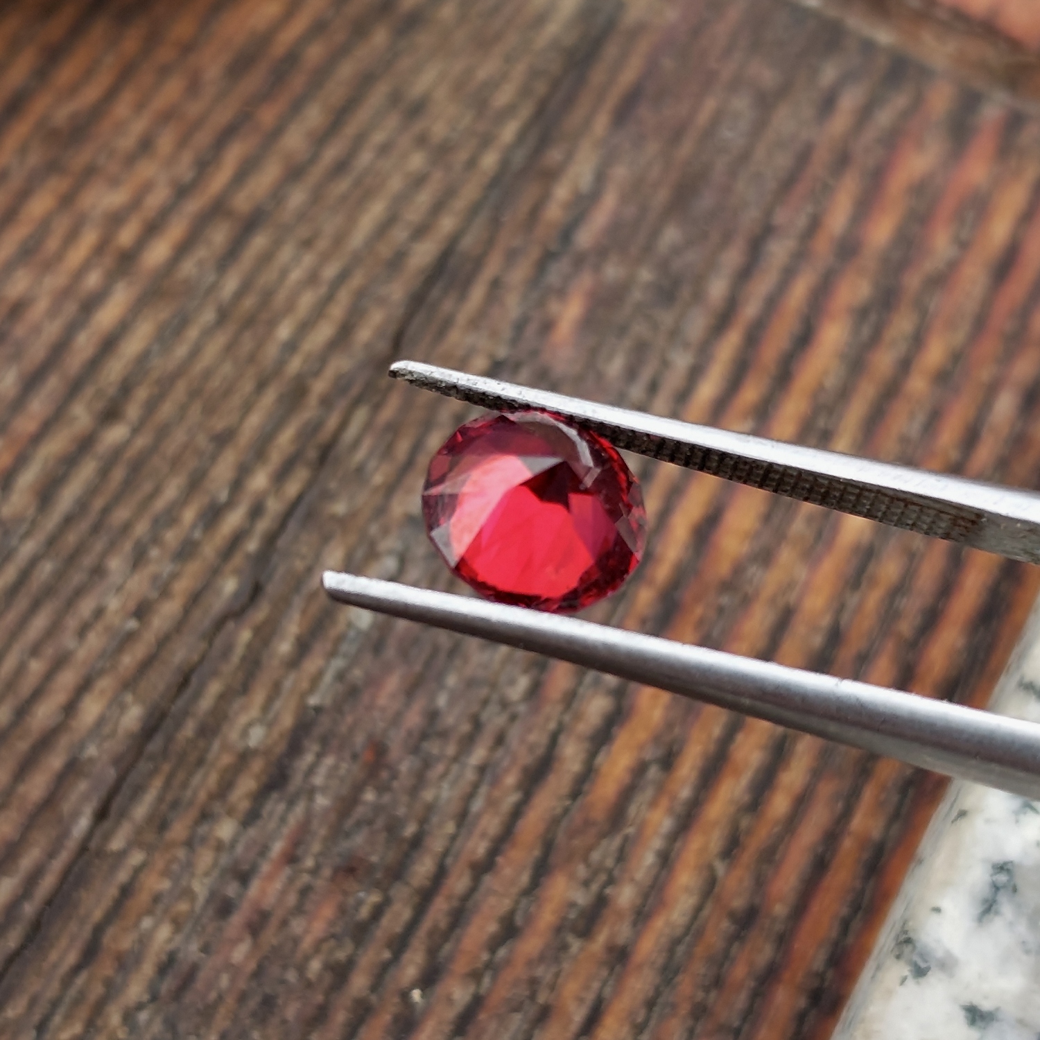 Super Rare Natural Red Zircon Tanzania 2.55 Carats Litnon.com