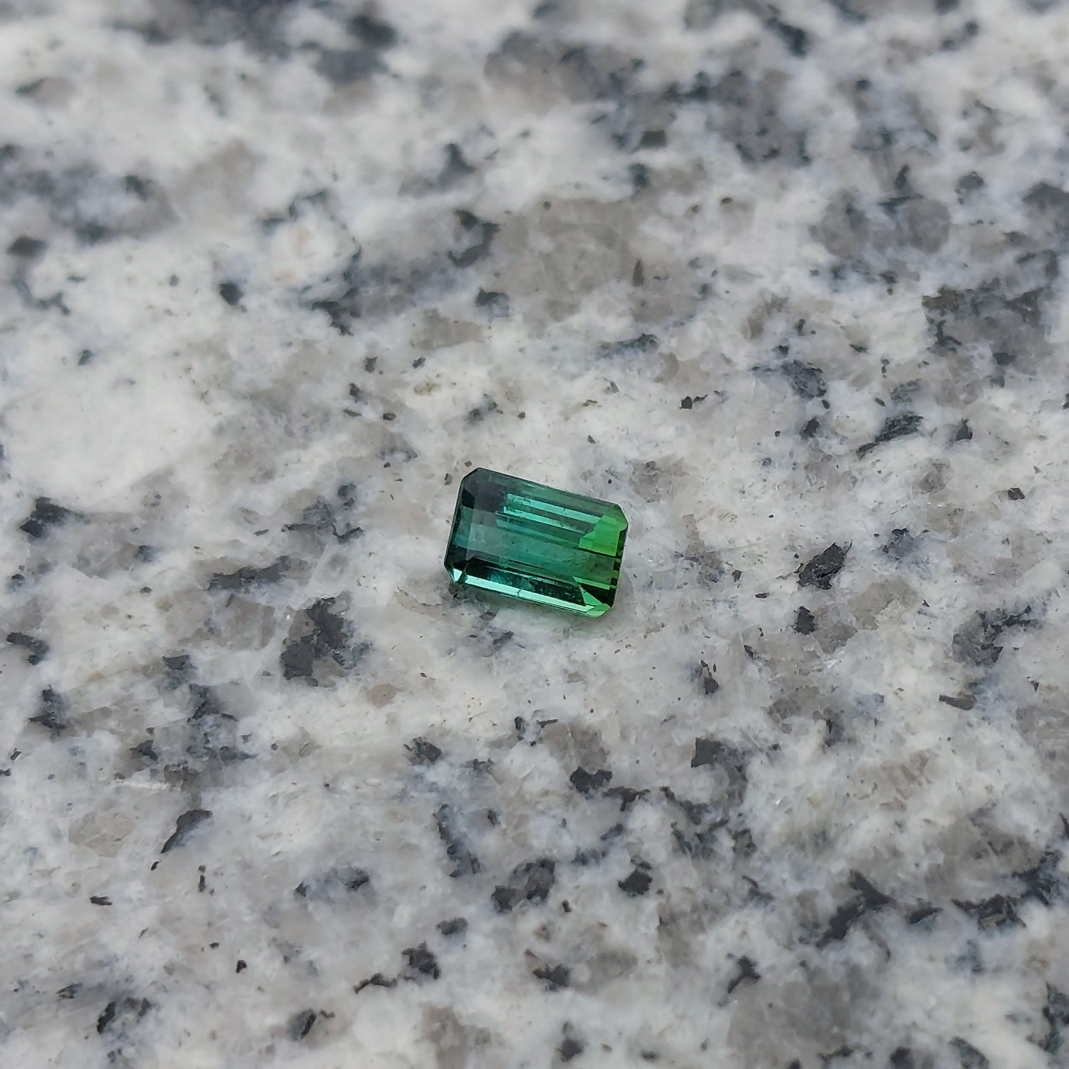 Old Stock Blue Green Tourmaline Brazil 0.49 Carats Litnon.com