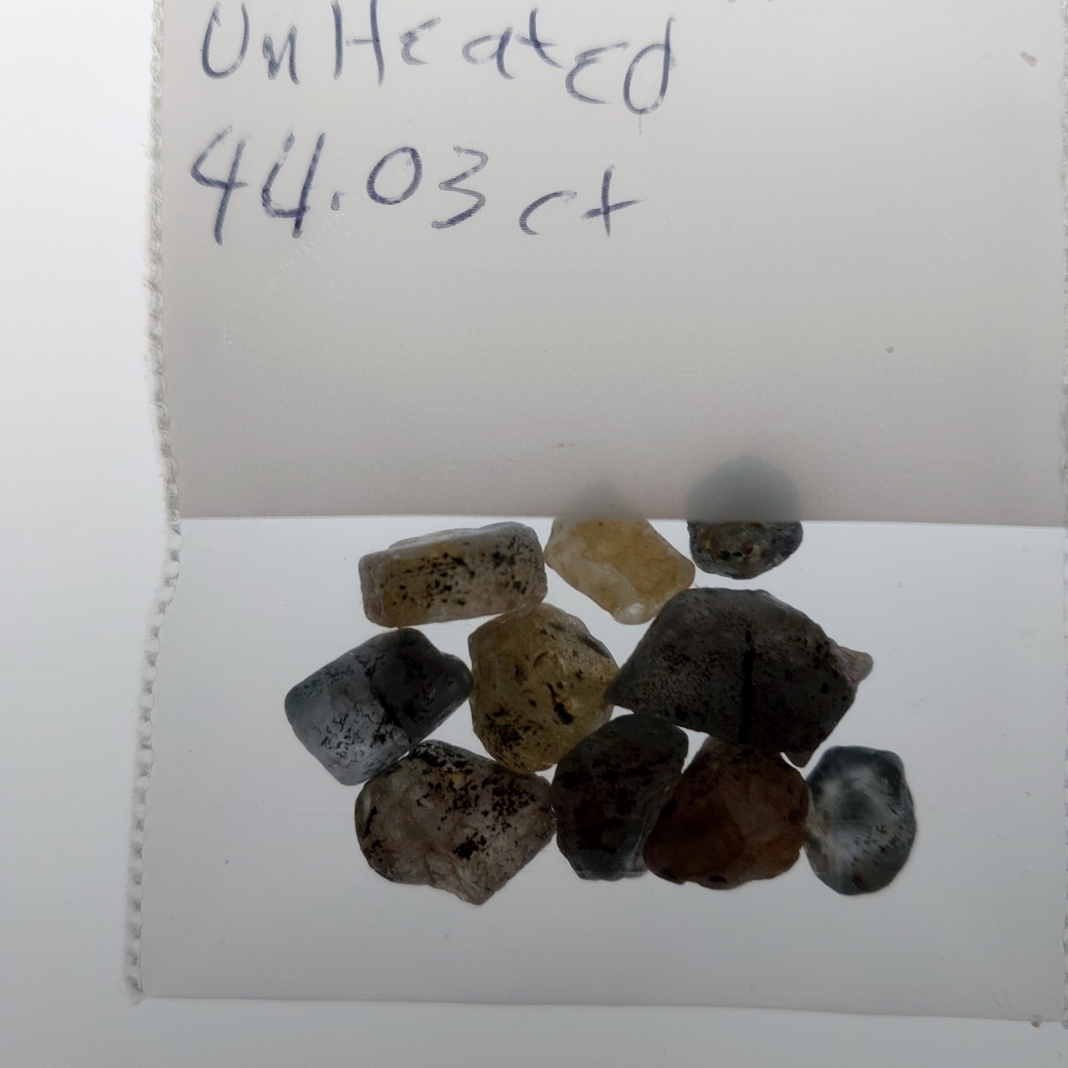 Unheated Natural Montana Sapphire Facet Rough 44.03 Carats Litnon.com