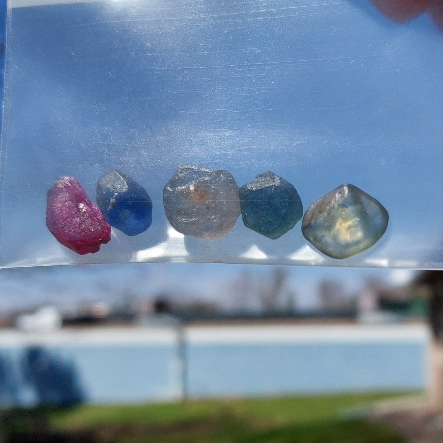 Natural Montana Sapphire Facet Rough 23.51 Carats Litnon.com