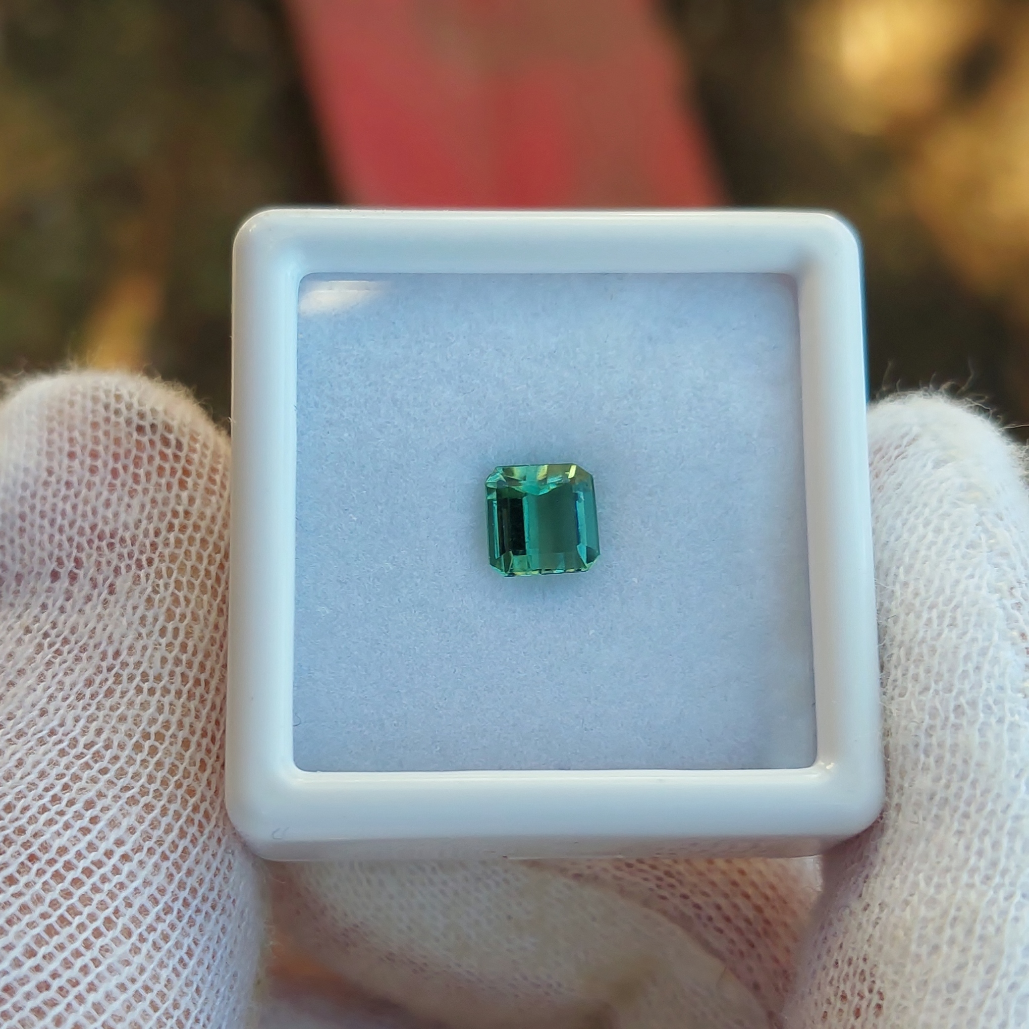 Old Stock Blue Green Tourmaline Afghanistan 0.64 Carats Litnon.com