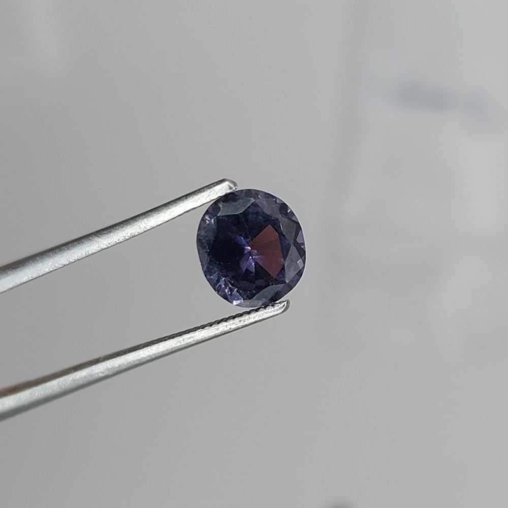 Deep Purple Natural Burmese Spinel 0.88 Carats Litnon.com