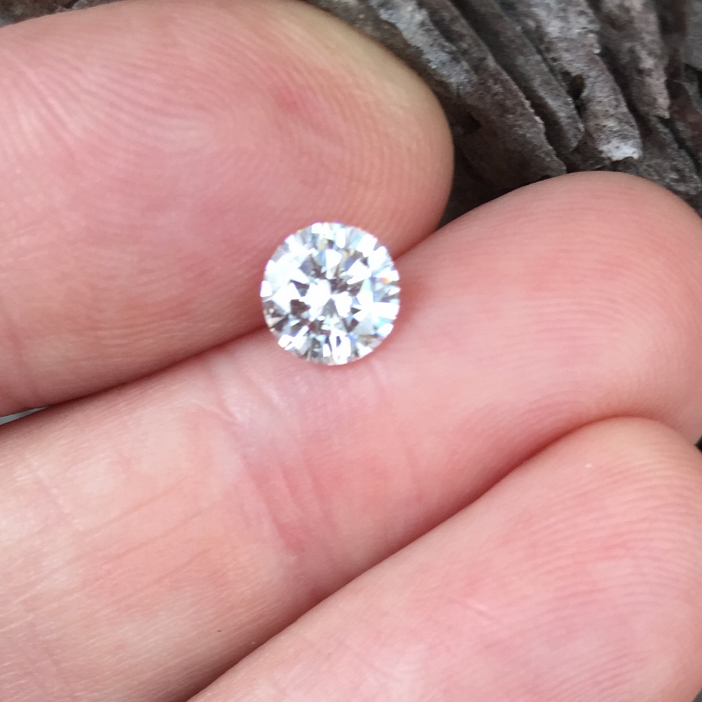 Trans Euro Cut Diamond SI-1 Clarity F Color 1.08 Carat  Litnon.com
