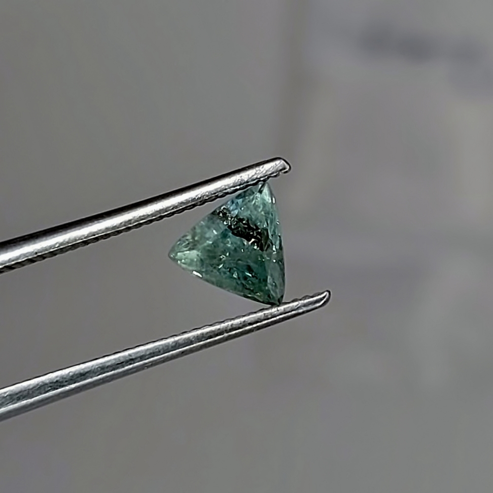 Natural Montana Sapphire Trillion 0.61 Carats  Litnon.com
