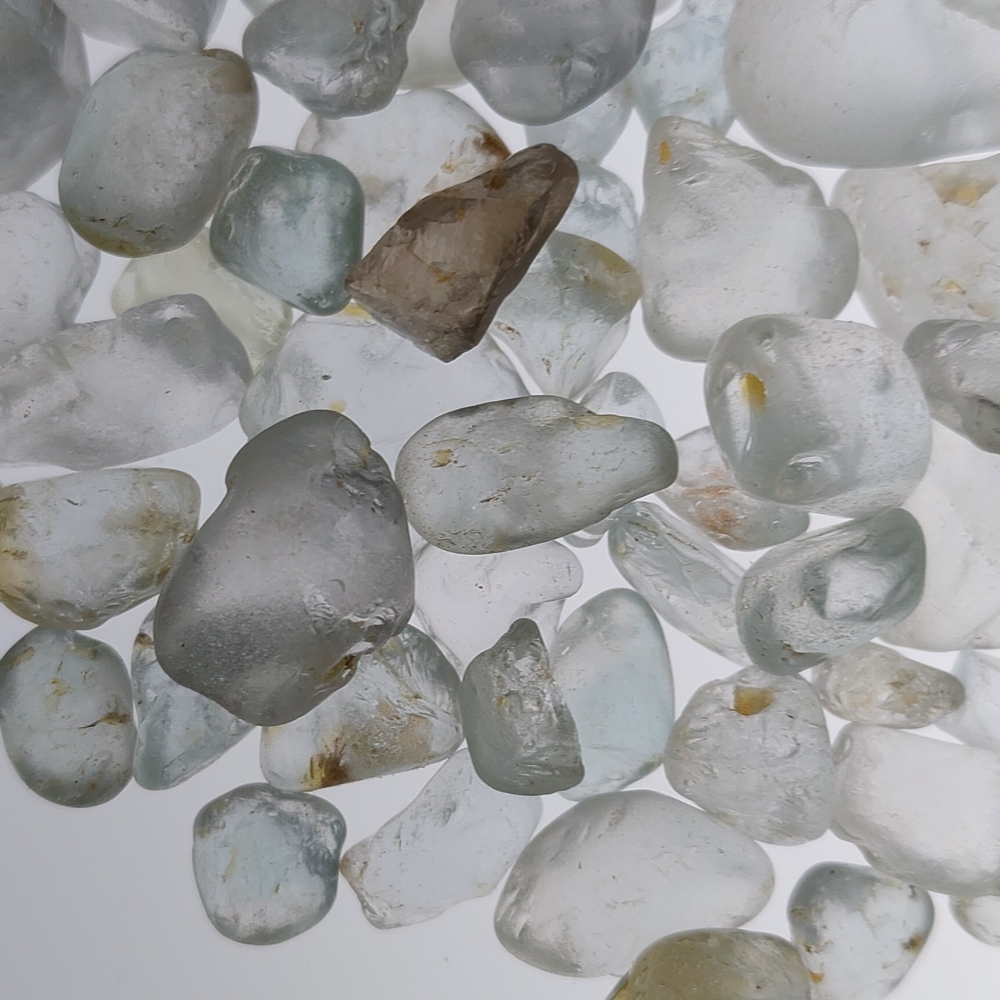 Clean Natural Color Blue Topaz Rough Brazil  65 grams Litnon.com