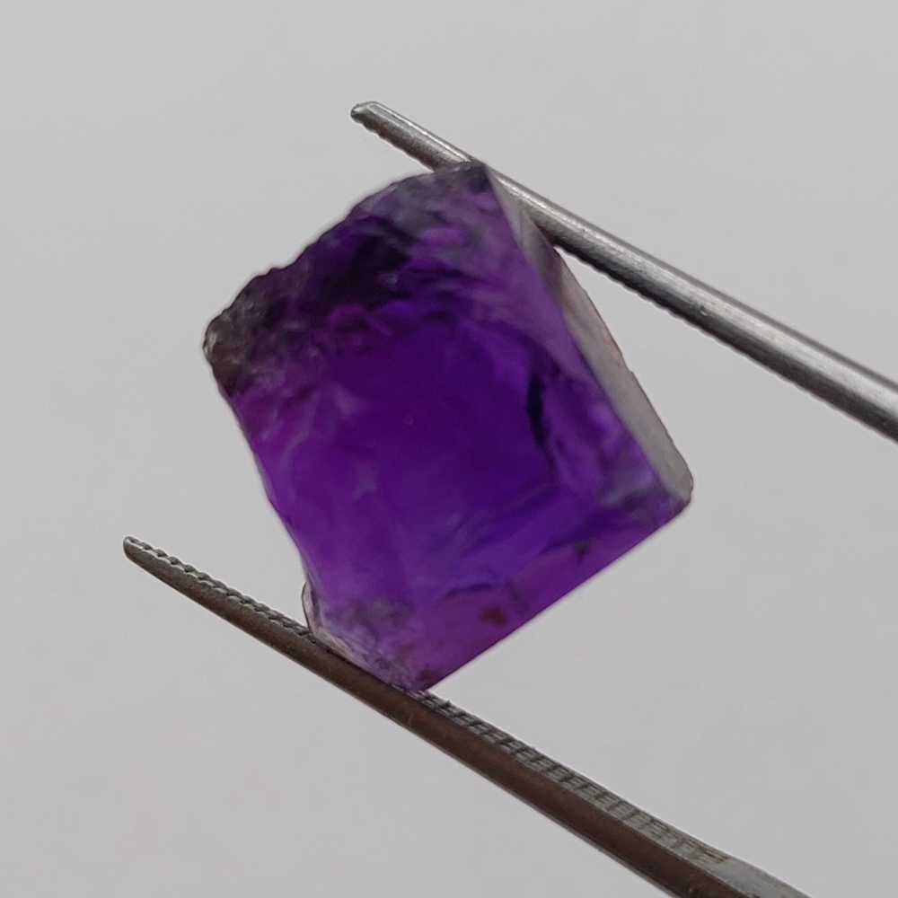 Superior Color Arizona Amethyst Facet Rough 8.74 Carats  Litnon.com