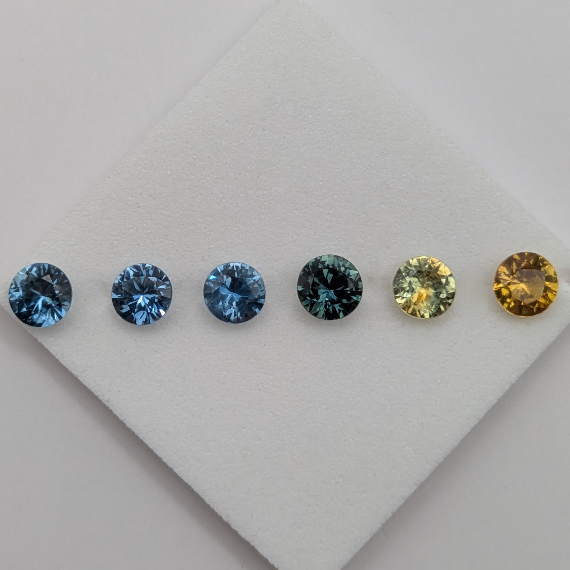 Top Color & Cut Montana Sapphire Suite 2.62 Carats  Litnon.com