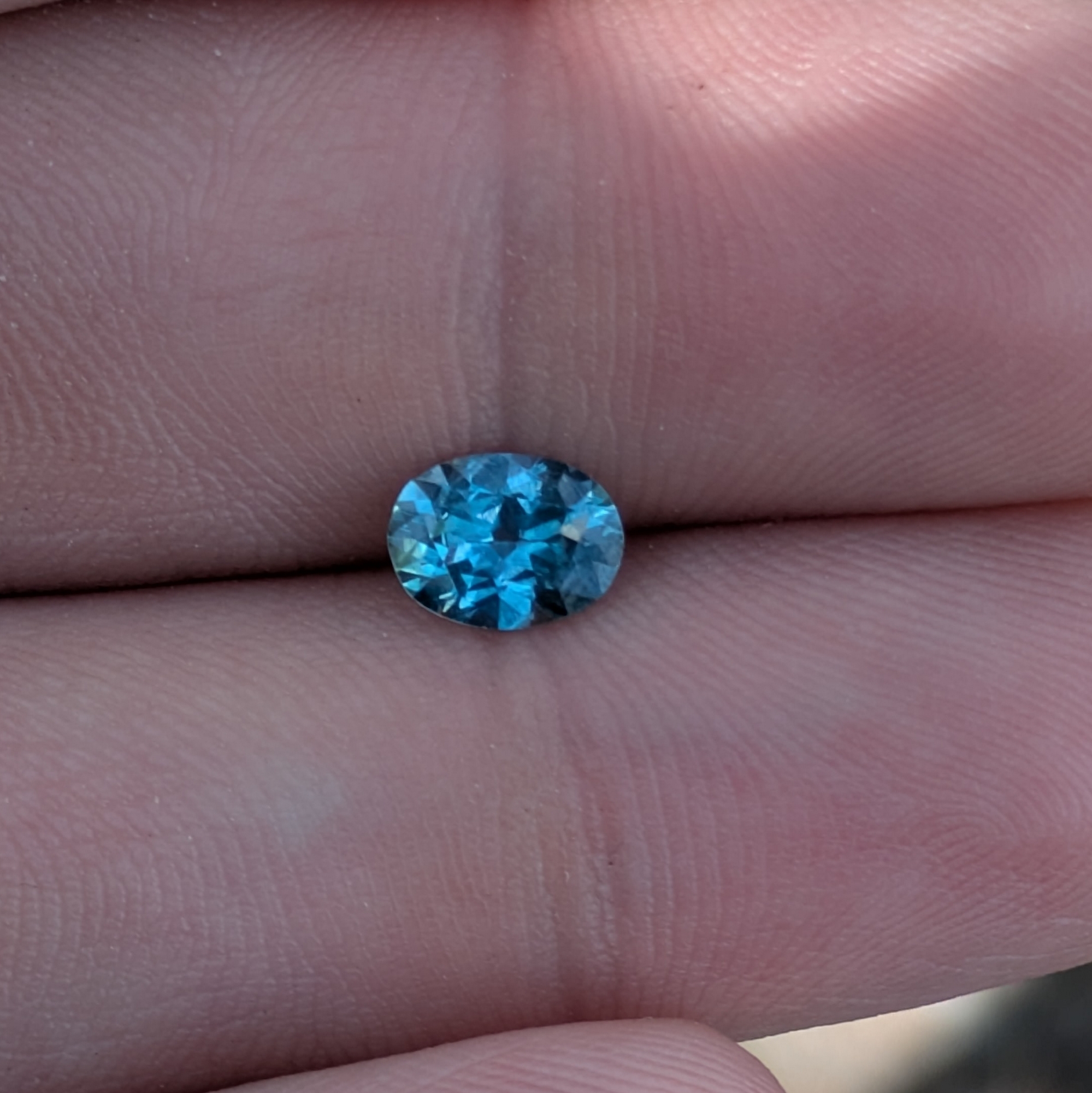 USA Cut! Top Color Natural Montana Sapphire 1.03 Carats Litnon.com