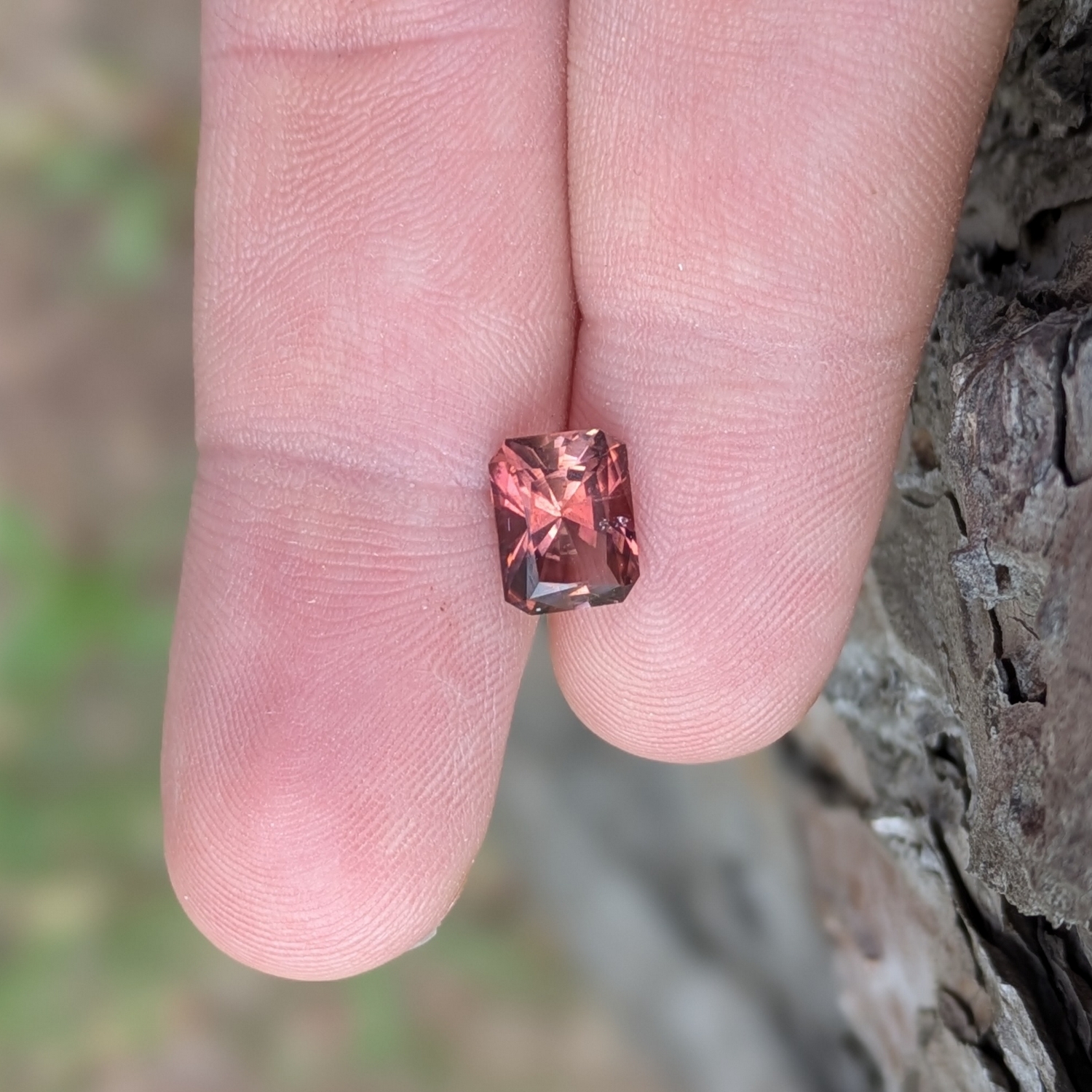 USA Cut Cranberry Red Tourmaline Nigeria 2.27 Carat Litnon.com