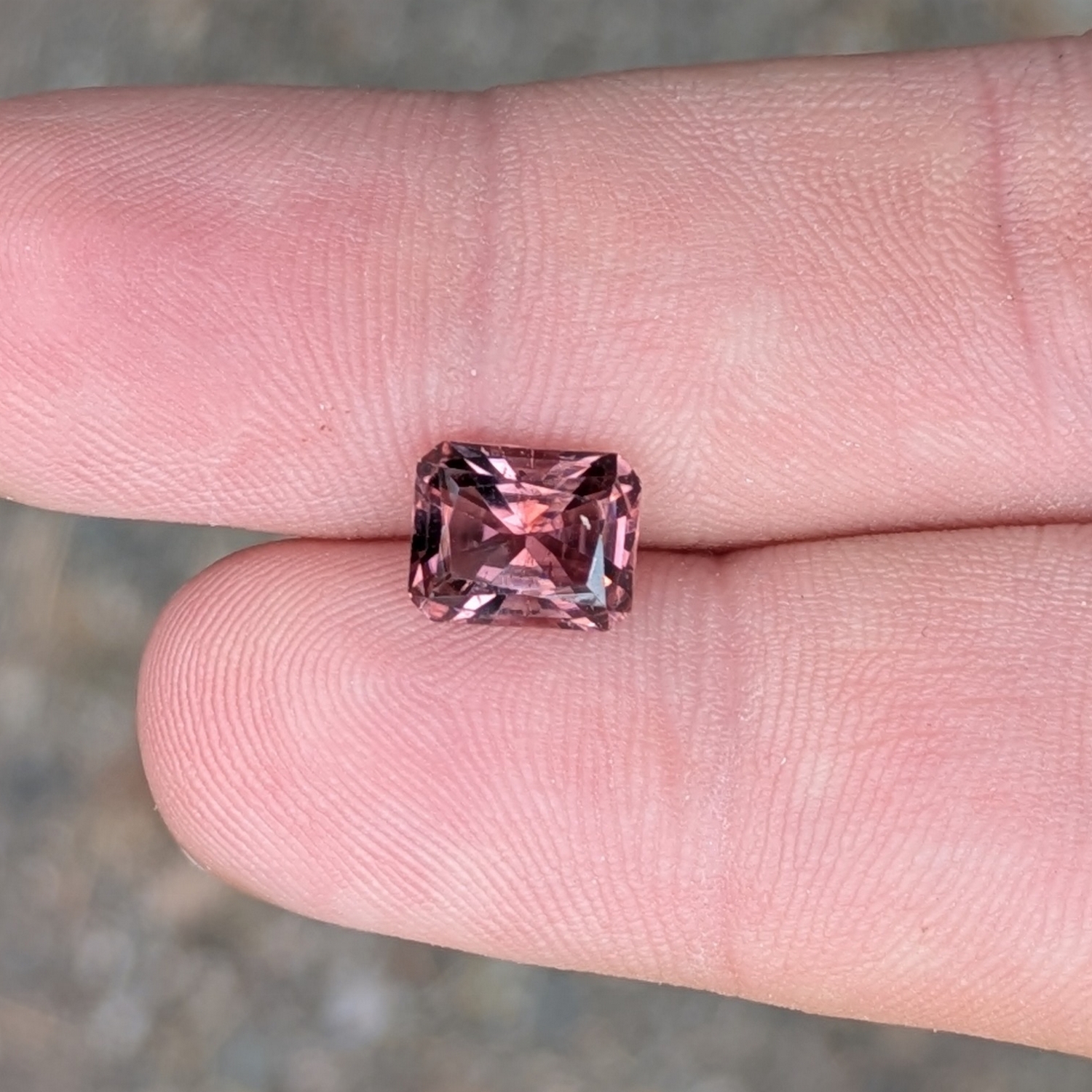 USA Cut Cranberry Red Tourmaline Nigeria 2.21 Carat Litnon.com