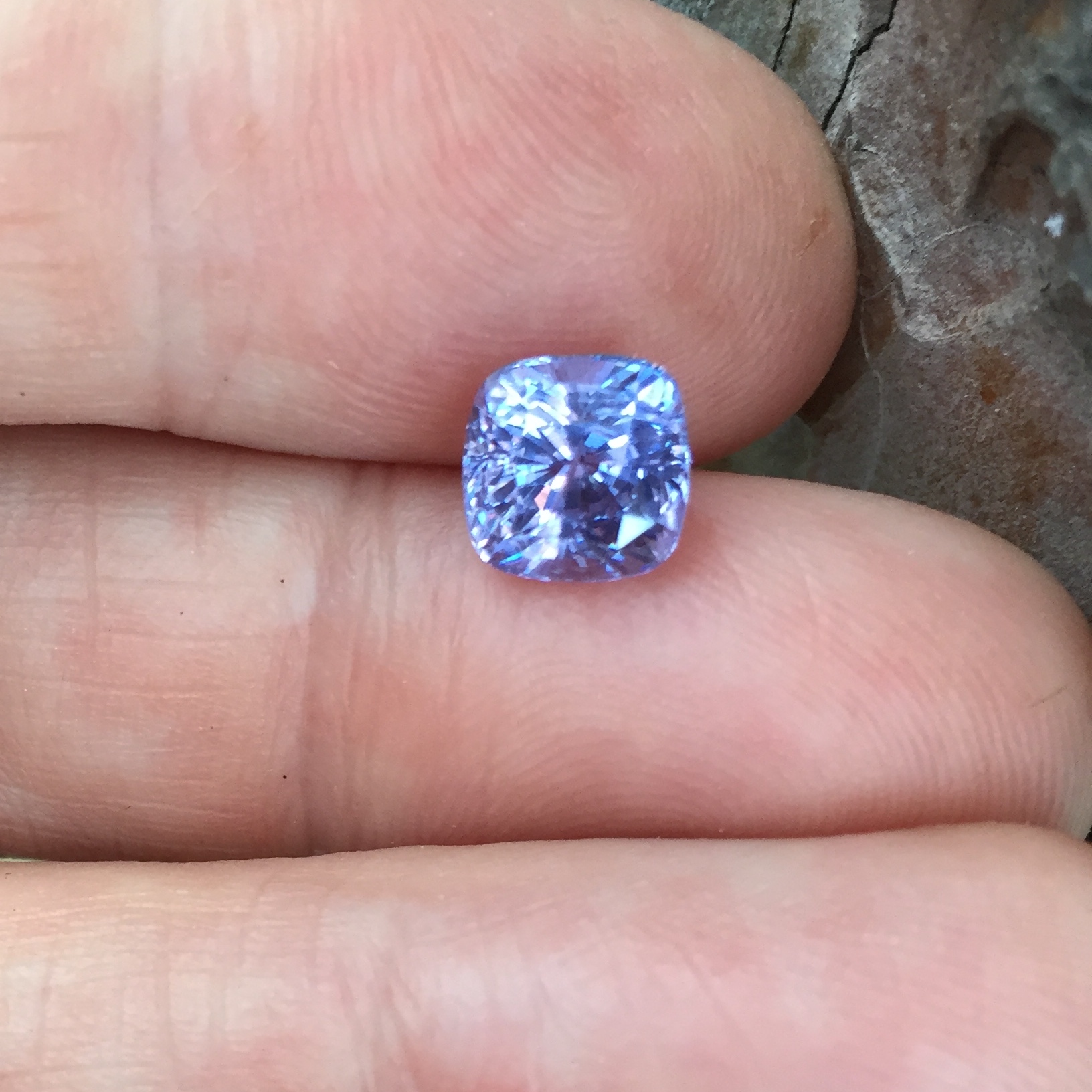 Bright Gem! Rare Blue To Lilac Purple Burmese Spinel 3.13 Carats Litnon.com