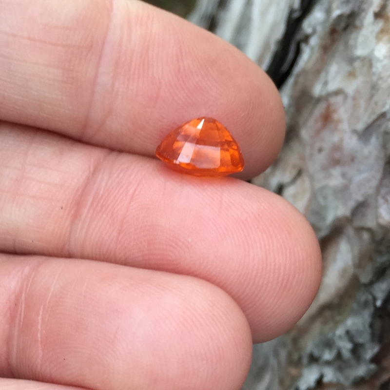 Glowing Color Mandarin Spessartite Garnet 4.80 Carats Litnon.com