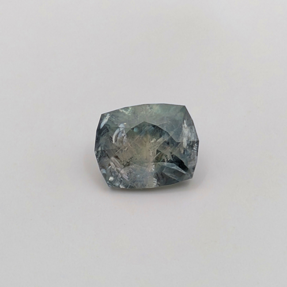 Large Natural Light Blue to Grey Montana Sapphire 3.17 Carats Litnon.com