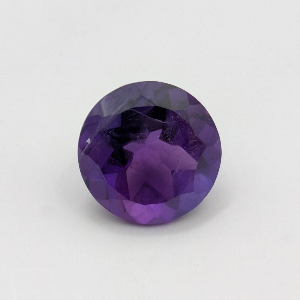 Old Stock Fine Color Zambian Amethyst Facet 3.70 carats Litnon.com