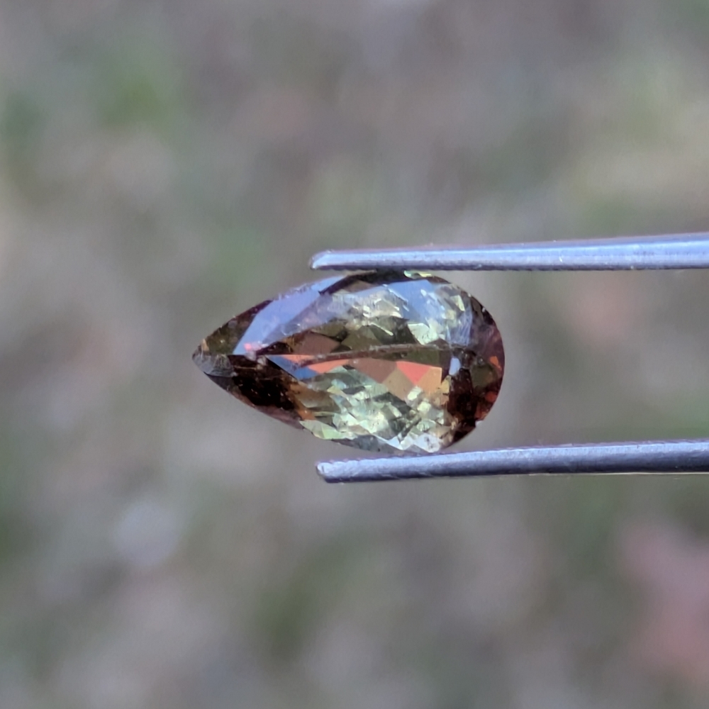 Big and Rare  Natural Andalusite Brazil 1.84 Carats Litnon.com