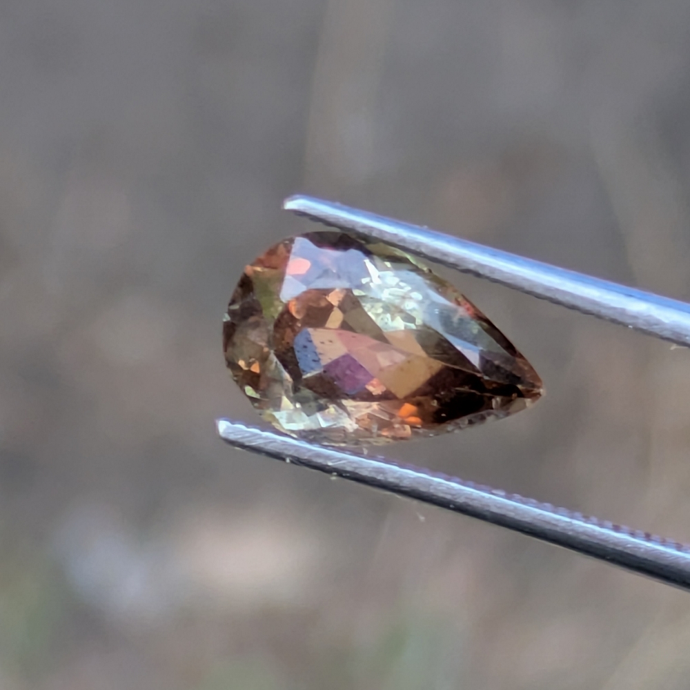 Big and Rare  Natural Andalusite Brazil 1.85 Carats Litnon.com