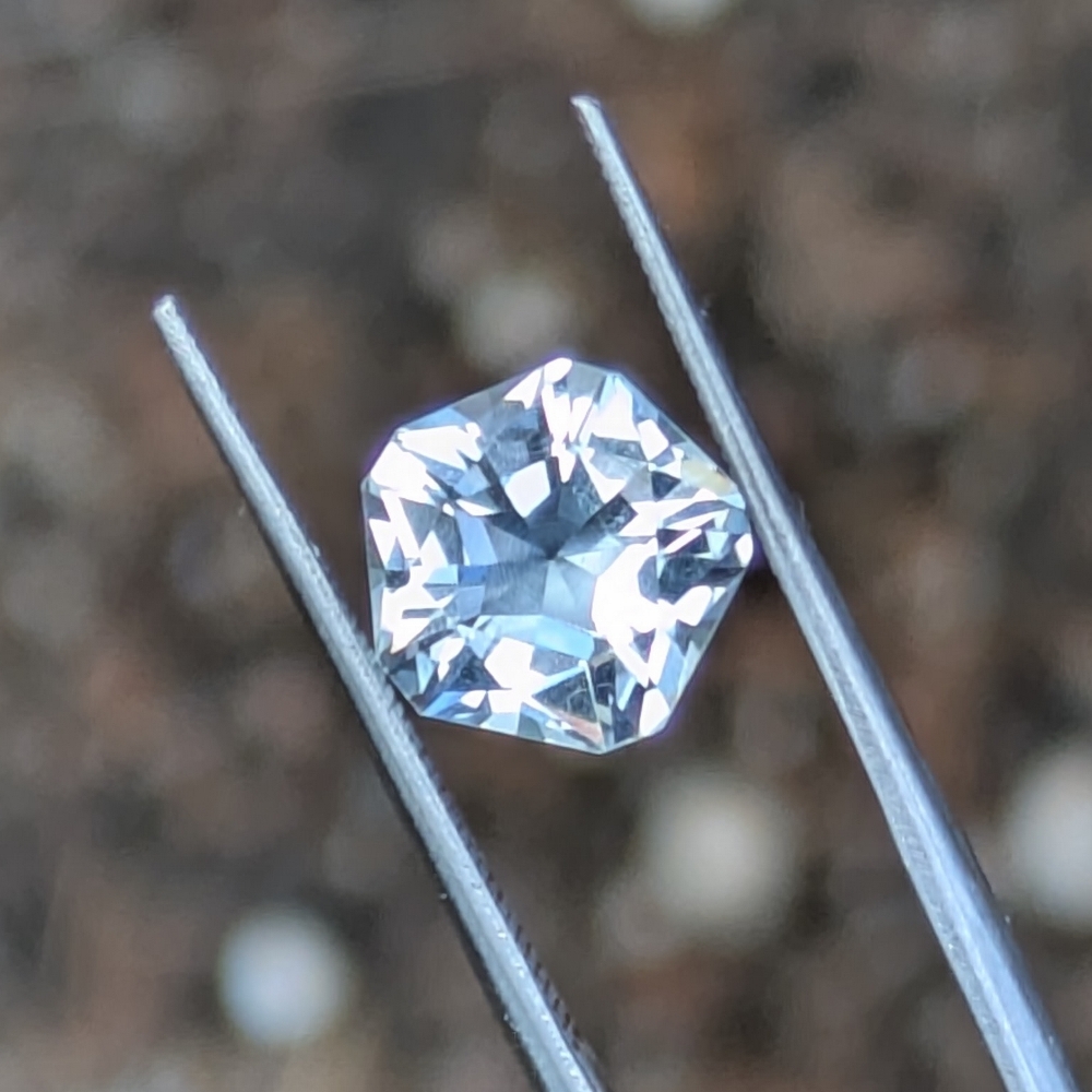 Natural Color Top Cut Blue Topaz Nigeria 3.56 ct  Litnon.com