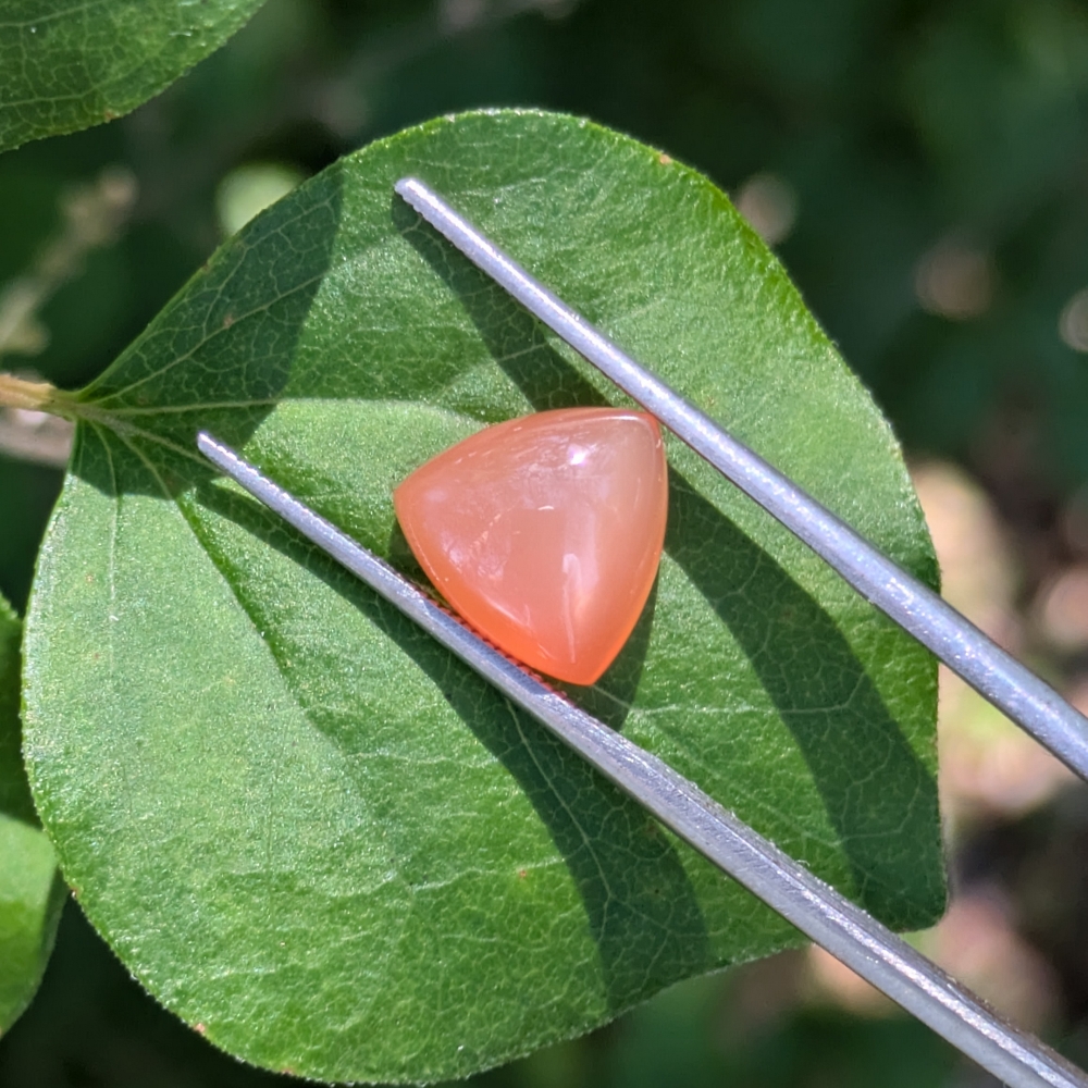 Natural Peach Moonstone Cabochon Sri Lanka 3.34 Carats Litnon.com