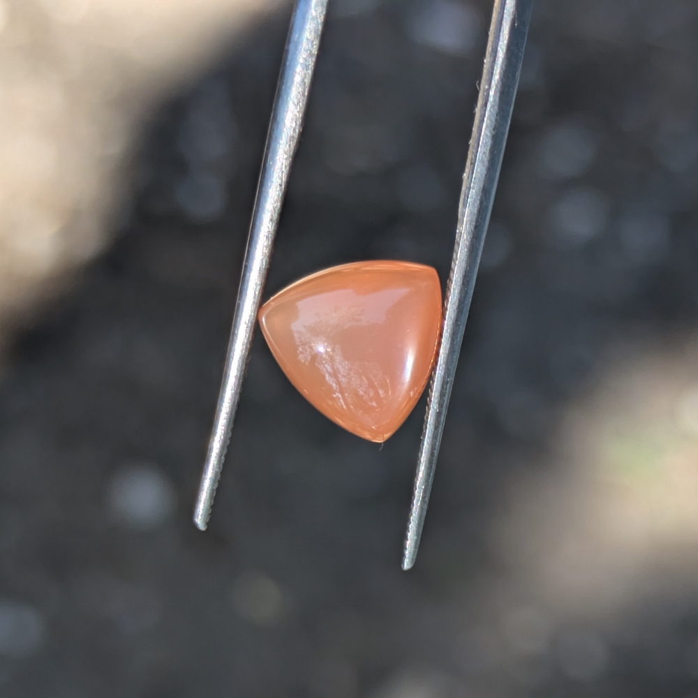 Natural Peach Moonstone Cabochon Sri Lanka 3.34 Carats Litnon.com