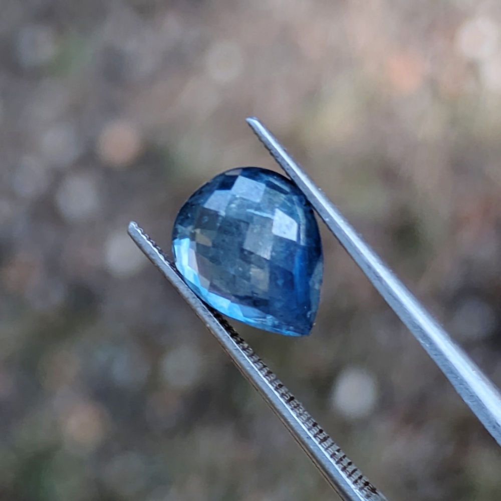 Natural Cornflower Blue Montana Sapphire 3.58 Carats Litnon.com
