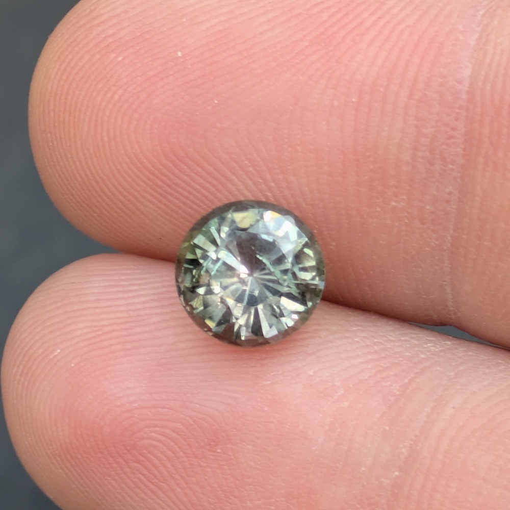 Nigerian Platinum Grey-Green Tourmaline – 1.82 Carats Litnon.com