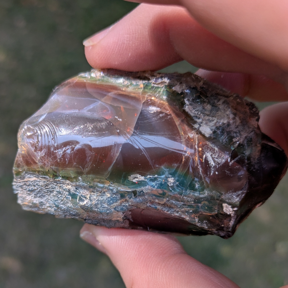 Virgin Valley Nevada Opal Specimen 87.5 Grams  Litnon.com