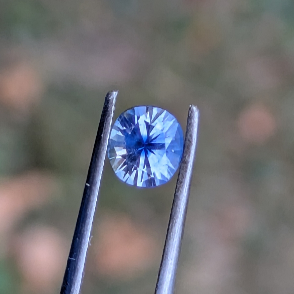 USA Cut Cornflower Blue Ceylon Sapphire – 0.81 Carats Litnon.com