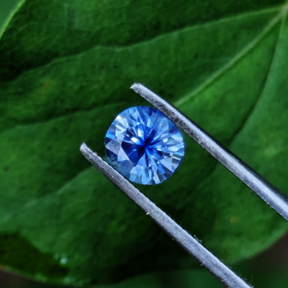 USA Cut Cornflower Blue Ceylon Sapphire – 0.81 Carats Litnon.com