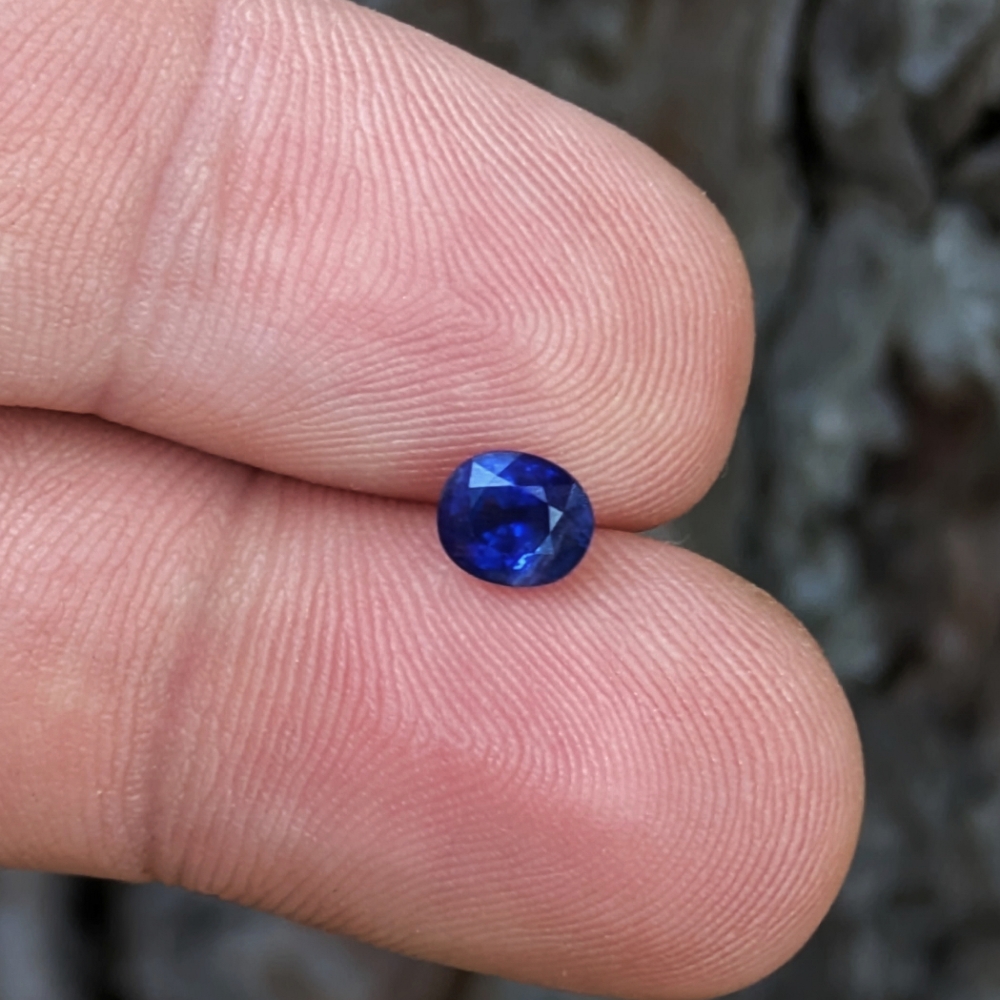 Deep Color Royal Blue Ceylon Sapphire – 0.95 Carats Litnon.com