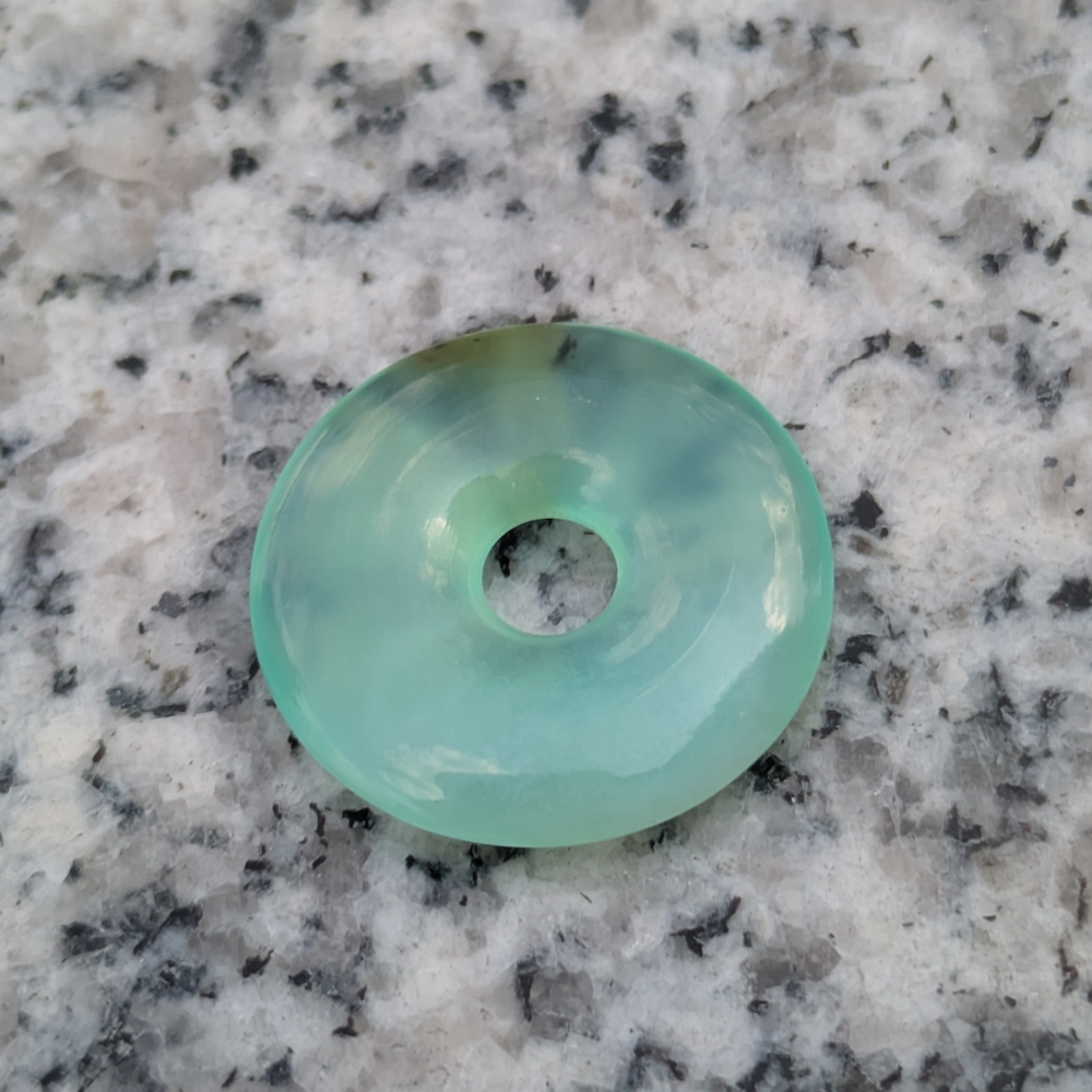 Old Stock Natural Burmese Jadeite Ring Disc - 6.29 Carats Litnon.com