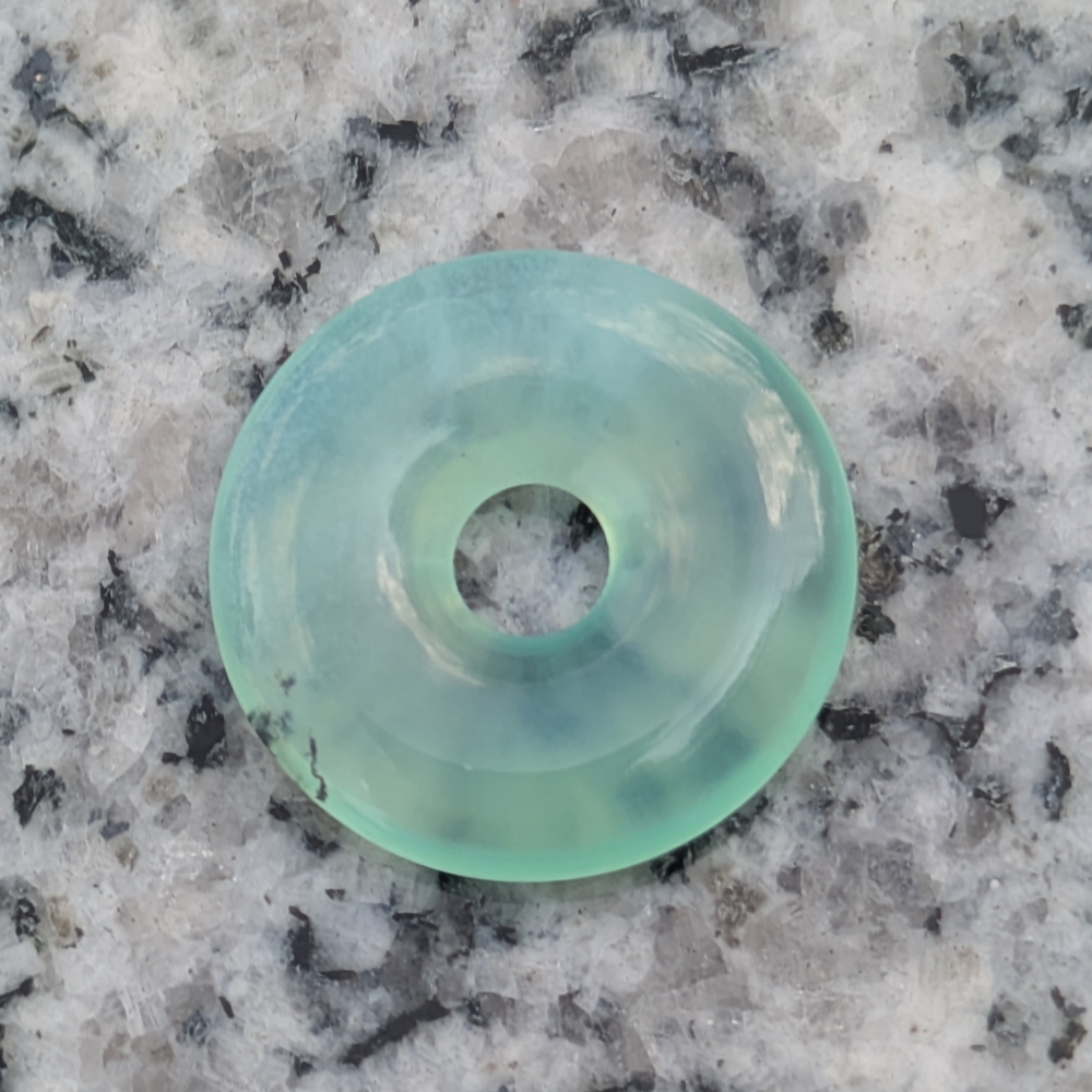 Old Stock Natural Burmese Jadeite Ring Disc - 3.23 Carats Litnon.com