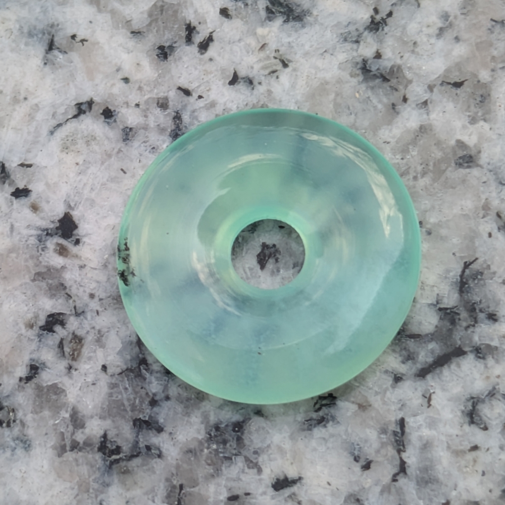 Old Stock Natural Burmese Jadeite Ring Disc - 3.23 Carats Litnon.com