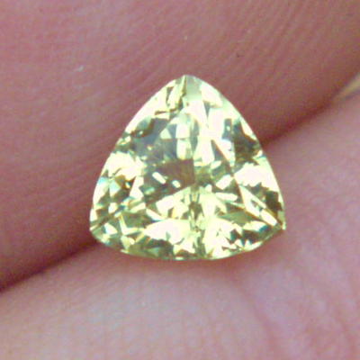 USA Cut Rare and Brilliant Canary Apatite 1.20 ct  Litnon.com
